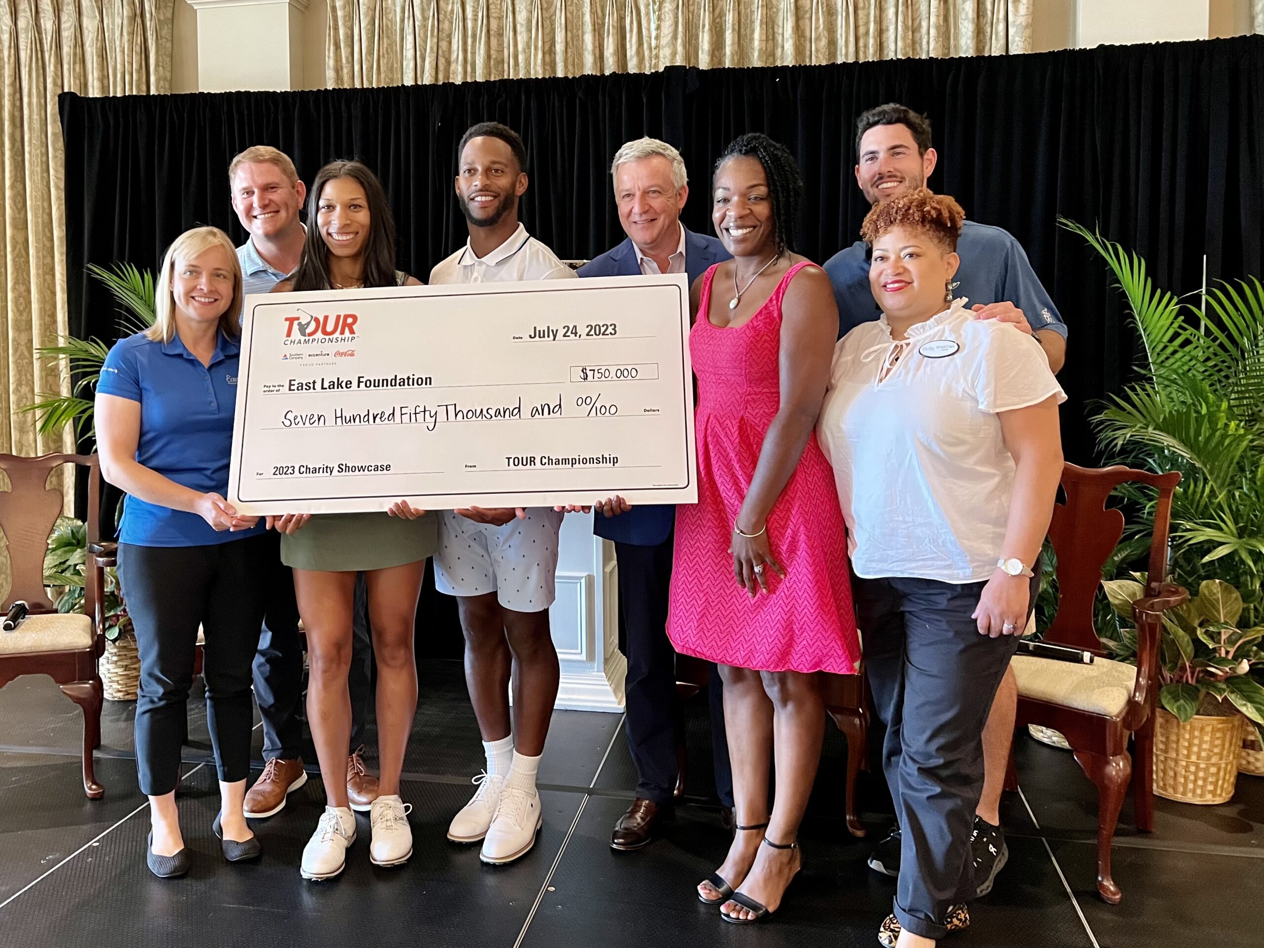 TOUR Championship Charity Showcase adds 750,000 in support of East Lake Foundation East Lake
